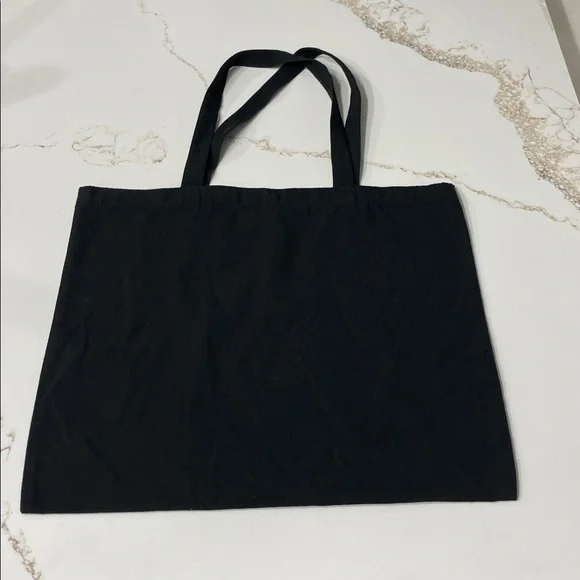 Reformation Classic Black Canvas Tote - Picture 2 of 4